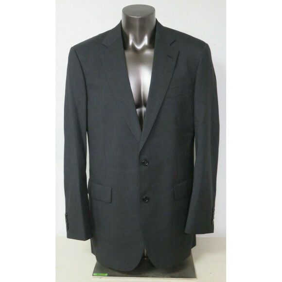 Brooks Brothers Other - Mens‎ Brooks Brothers Brooksease 2 Button Blazer Sport Coat Solid Gray Size 44 L
